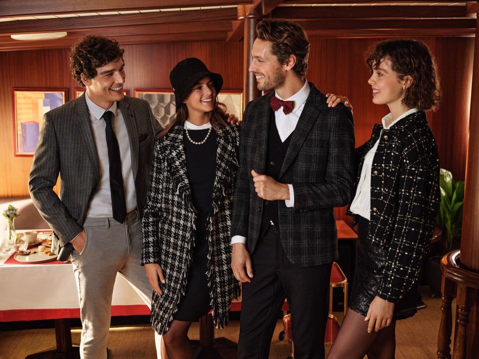 Pierre Cardin fashion shoot