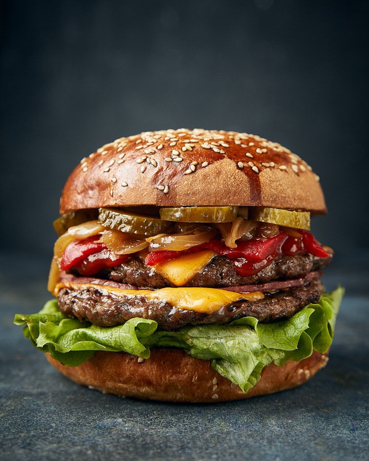 R Burger Marka Görsel İletişim Çekimi