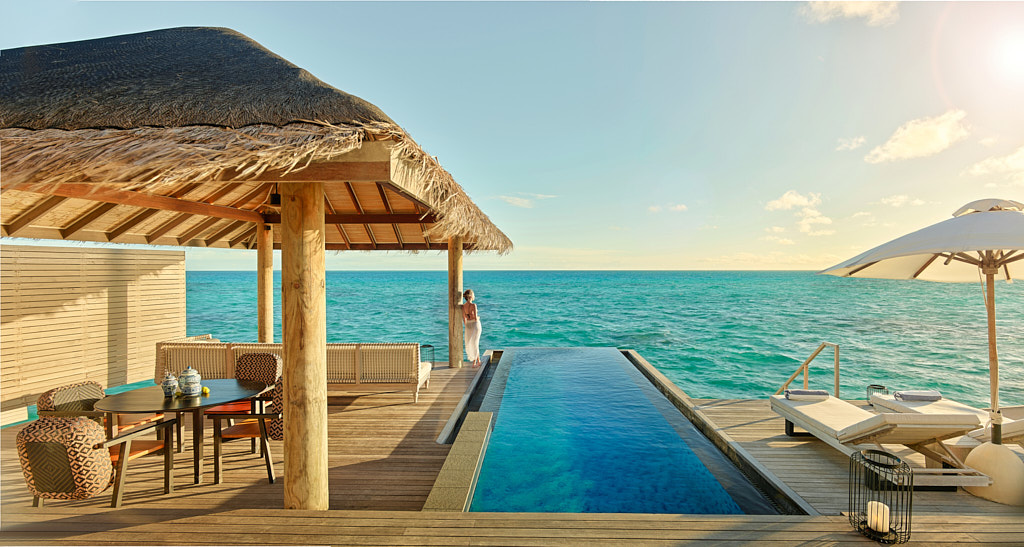 Sedat Yamak — Mimari Fotoğraf — Maldives Otel Modern Architecture Photography Dış Cephe.
