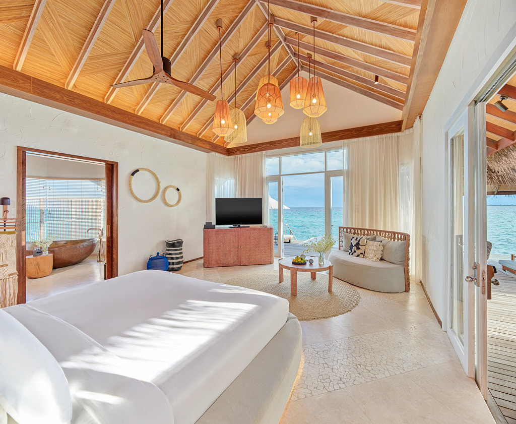 Sedat Yamak — Mimari Fotoğraf — Maldives Otel Modern Architecture Photography Iç Mekan.