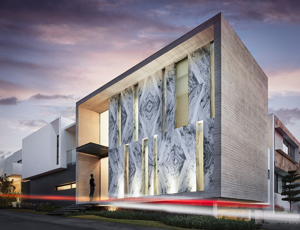 Sedat Yamak — Mimari Fotoğraf — Mexico Dış Cephe Modern Architecture Photography.