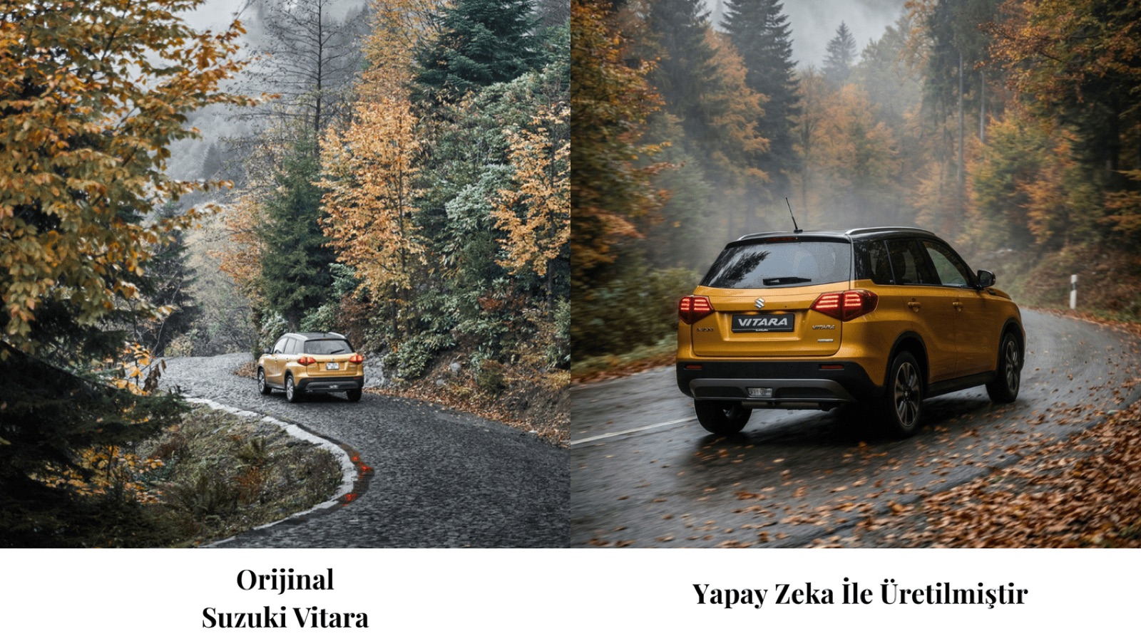 Suzuki Vitara yapay zeka otomotiv prodüksiyonu